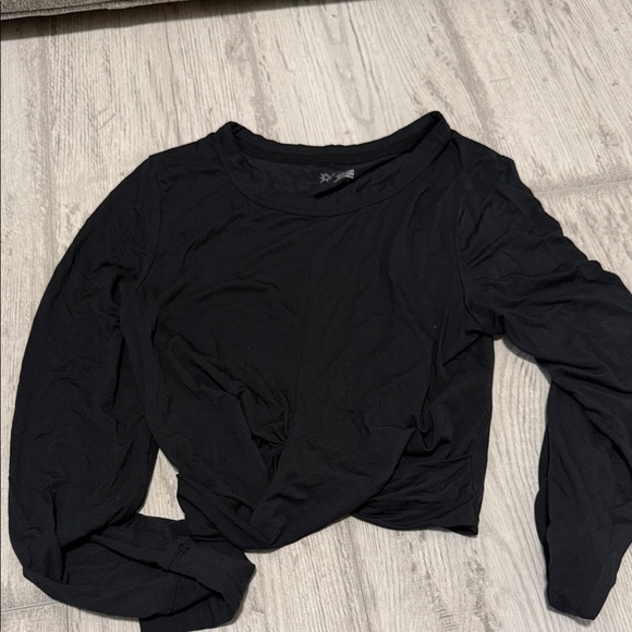 aerie Tops - Aerie cropped Black Long Sleeve Women's Top